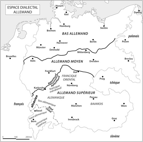 Espace dialectal allemand