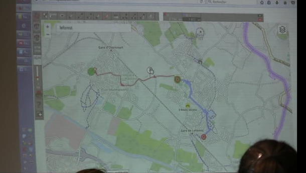 Figure 6 : Captation photographique en cours de mathématiques