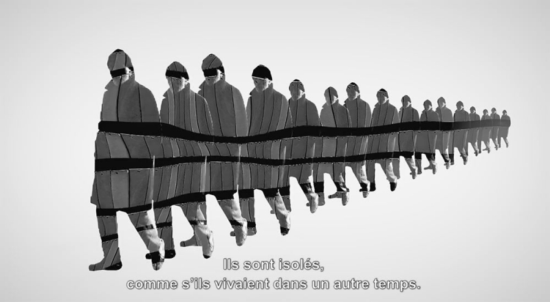 Fig. 6. Mahmoud Alhaj, Photogramme de The Right To See, 2021