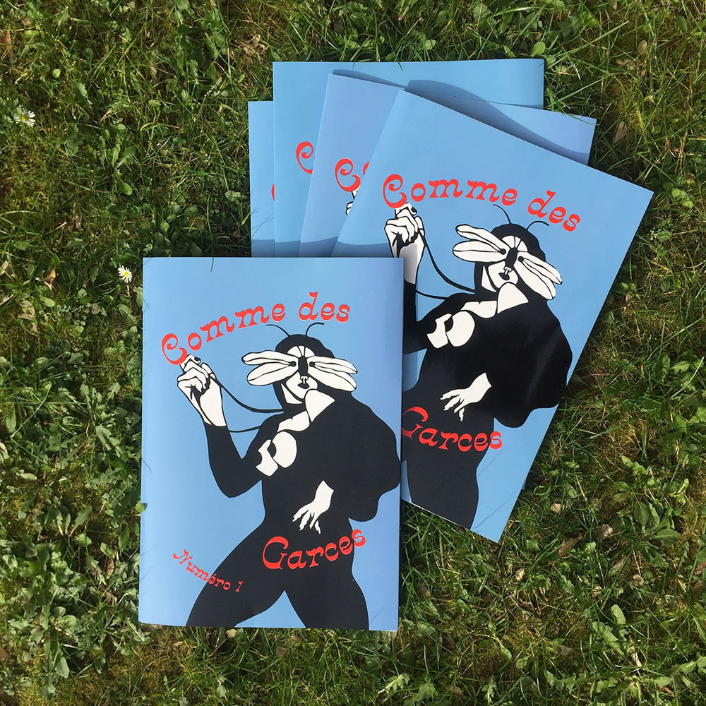 Fig.2. Sarah Ménard, Couverture de Comme des garces, no 1, 2023