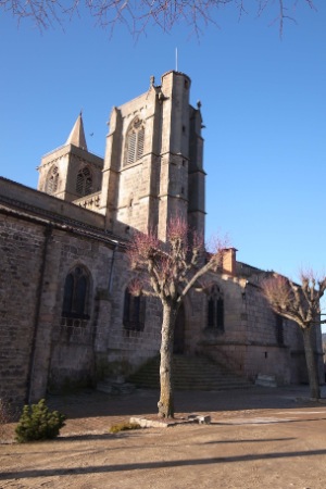 Fig. 1 : Collégiale de Saint-Bonnet-le-Château